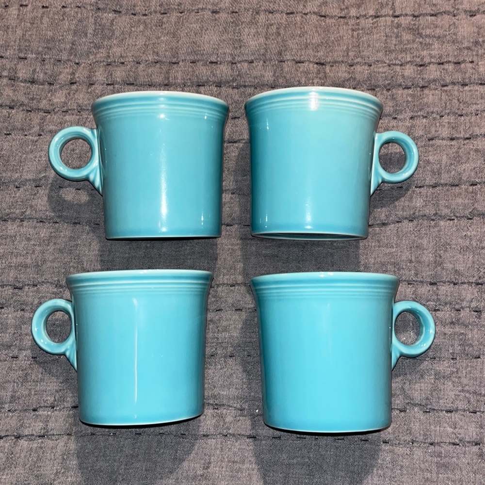 (4) Fiesta Mugs NWOT